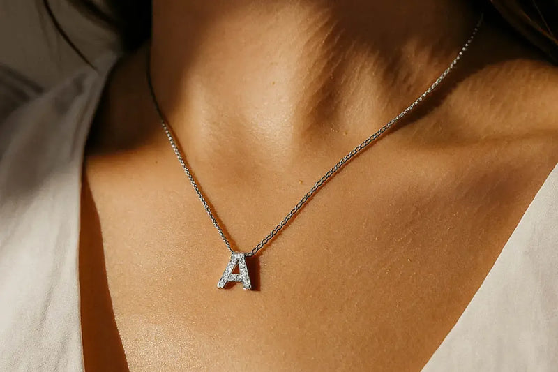 Just In! – Diamond Initial Pendant Collection