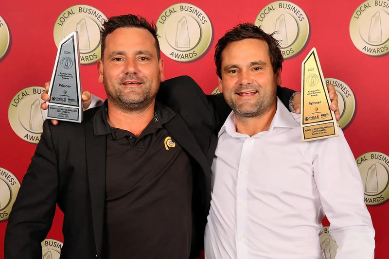 Robert Cliff Master Jewellers Wins Hills Business of the Year & Jeweller of the Year Awards
