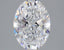 2.01 Carat D-VVS1 Oval Lab Diamond