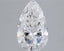 1.68 Carat E-VS1 Pear Lab Diamond