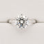 4.00ct Round Brilliant Cut Lab Grown Diamond Solitaire Ring in 18ct White Gold