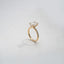 18ct Yellow Gold Oval Lab Diamond Engagement Ring with Hidden Halo & Diamond Band
