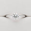 0.73ct Round Brilliant Cut Diamond Solitaire Ring in 18ct White Gold