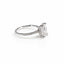 2.00ct Emerald Cut Laboratory-Grown Diamond Hidden Halo Engagement Ring in 14ct White Gold