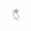 2.00ct Emerald Cut Laboratory-Grown Diamond Hidden Halo Engagement Ring in 14ct White Gold