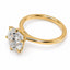 5.00ct Round Lab Grown Diamond Solitaire Ring in 18ct Yellow Gold
