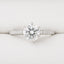 1.52ct Round Lab Grown Diamond Solitaire Ring in Platinum