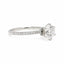 1.52ct Round Lab Grown Diamond Solitaire Ring in Platinum