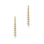 18ct Yellow Gold Diamond Drop Earrings
