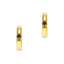 9ct Yellow Gold Australian Chocolate Diamond Huggie Earrings