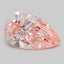 8.00 Carat Pink VVS2 Pear Diamond