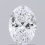 1.00 Carat D-SI1 Oval Cut Diamond