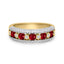 Yellow Gold Ruby and Diamond Ring