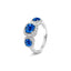 Sapphire and Diamond Ring