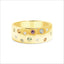 Yellow Gold Multiple Gemstone Dress Ring