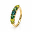 2.19ct Australian Sapphire Multi-Colour Ring in 9ct Yellow Gold