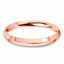 2.5mm Classic Knife-Edge Ring with High-Polish Finish - 2.5mm 9ct Rose Gold band