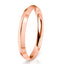 2.5mm Classic Knife-Edge Ring with High-Polish Finish - 2.5mm 9ct Rose Gold band
