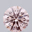 2.50 Carat Pink VVS2 Round Diamond