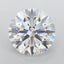 2.01 Carat D VVS1 Round Lab Diamond