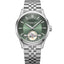 Freelancer 42.5mm Calibre RW1212 Green Dial Stainless Steel Watch | Raymond Weil