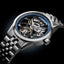 Freelancer 38mm Calibre RW1212 Skeleton Blue Dial Stainless Steel Watch | Raymond Weil