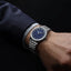 Men’s Automatic Blue Sector Dial Bracelet Watch