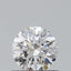 0.58 Carat F VVS1 Round Diamond