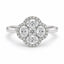 18ct White Gold Fancy Shape Diamond Ring