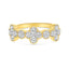 18ct Yellow Gold Diamond Dress Ring