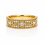 0.52ct Diamond 18ct Yellow Gold Band Ring