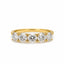 2.50ct Round Brilliant Cut Lab Grown Diamond Shared Claw Ring in 9ct Yellow Gold