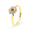 18ct Yellow & White Gold Argyle Chocolate Diamond Ring