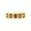 Emerald Cut 18ct Yellow Gold Chocolate Diamond Ring