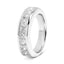 18ct White Gold Princess Cut Diamond Channel Set Ring