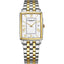Men’s Classic Rectangular Two-tone Watch