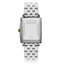 Men’s Classic Rectangular Two-tone Watch
