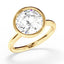 Bezel Set 2.00ct Lab Grown Diamond Solitaire Ring