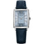 Ladies Blue Dial Leather Quartz Watch