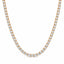 7.32ct Diamond Tennis Necklace in 18ct Yellow Gold