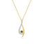 9ct Yellow Gold Diamond & Australian Chocolate Diamond Pendant
