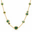 1.50ct Australian Parti Sapphire Bolla Necklace in 9ct Yellow Gold
