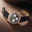 Millésime Tri-Compax Chronograph Rose Gold PVD 39mm Black Dial Watch | Raymond Weil