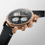 Millésime Tri-Compax Chronograph Rose Gold PVD 39mm Black Dial Watch | Raymond Weil
