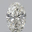 0.60 Carat I-VVS2 Oval Cut Diamond