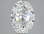 2.52 Carat D-VVS2 Oval Lab Diamond