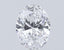 0.63 Carat D-VS1 Oval Lab Diamond