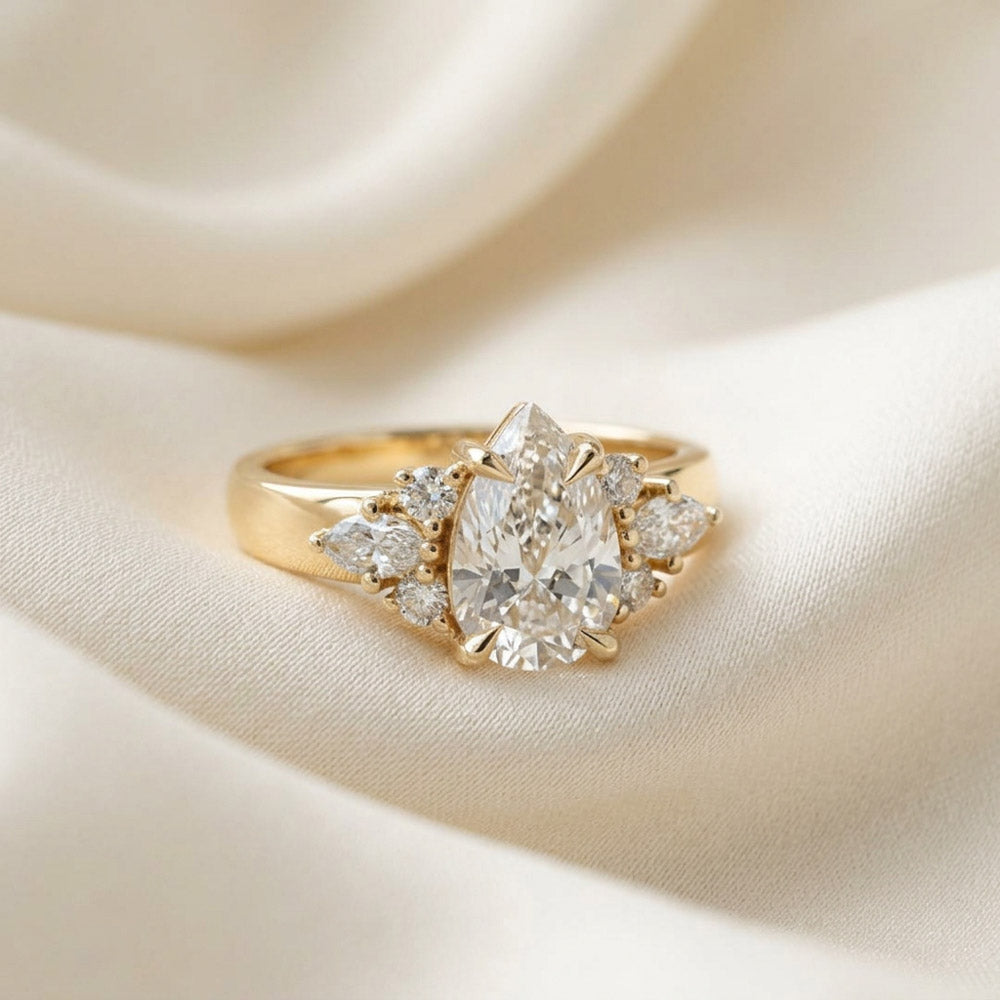 Custom designed ring by Robert Cliff Master Jewellers