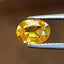 1.14 Carat Oval Cut Yellow Sapphire