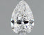 0.73 Carat D SI1 Pear Diamond